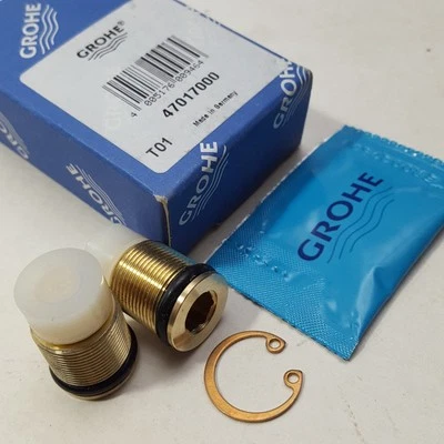 Válvula de retención Grohe 47017000 T01 para duchas termostáticas Grohmix genuina OEM Foto 1 de 2