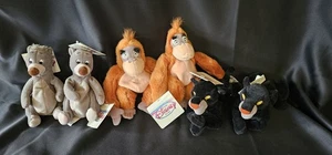 Jungle Book Characters Disney Bean Bag / Beanie Baby 8" - Picture 1 of 1
