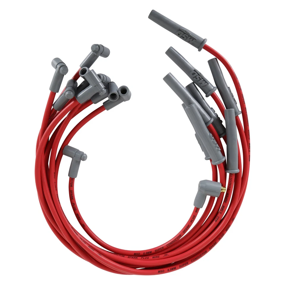 MSD 35399 Super Conductor Spark Plug Wire Set Ford Small Block V8 Foto 1 de 4