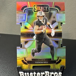 2023 Panini Select - Concourse Taysom Hill #71 Red & Yellow Prizm Die-Cut - Bild 1 von 3