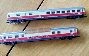 Märklin 8738 plus 8736 Z gauge scale mini-club 4-Achser TEE Coaches - Picture 1 of 7