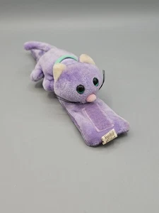 Orologio Kennel Kittee Peluche Orologio da Polso Viola Gatto Vintage Bambino Giocattolo Tempo - Foto 1 di 7