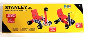 Stanley Jr. Construction Vehicle 2 Project Set with Tools - STEM - New In Box - Picture 1 of 2