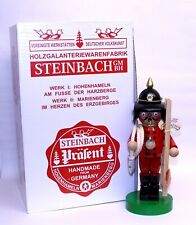 STEINBACH GERMAN WOODEN SMOKER “FIRE-POLICE”  S784 NEW - no nutcracker function