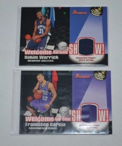 05-06 BOWMAN DRAFT PICKS & PROSPECTOS BALONCESTO FRANCISCO GARCIA & HAKIM WARRICK - Imagen 1 de 2