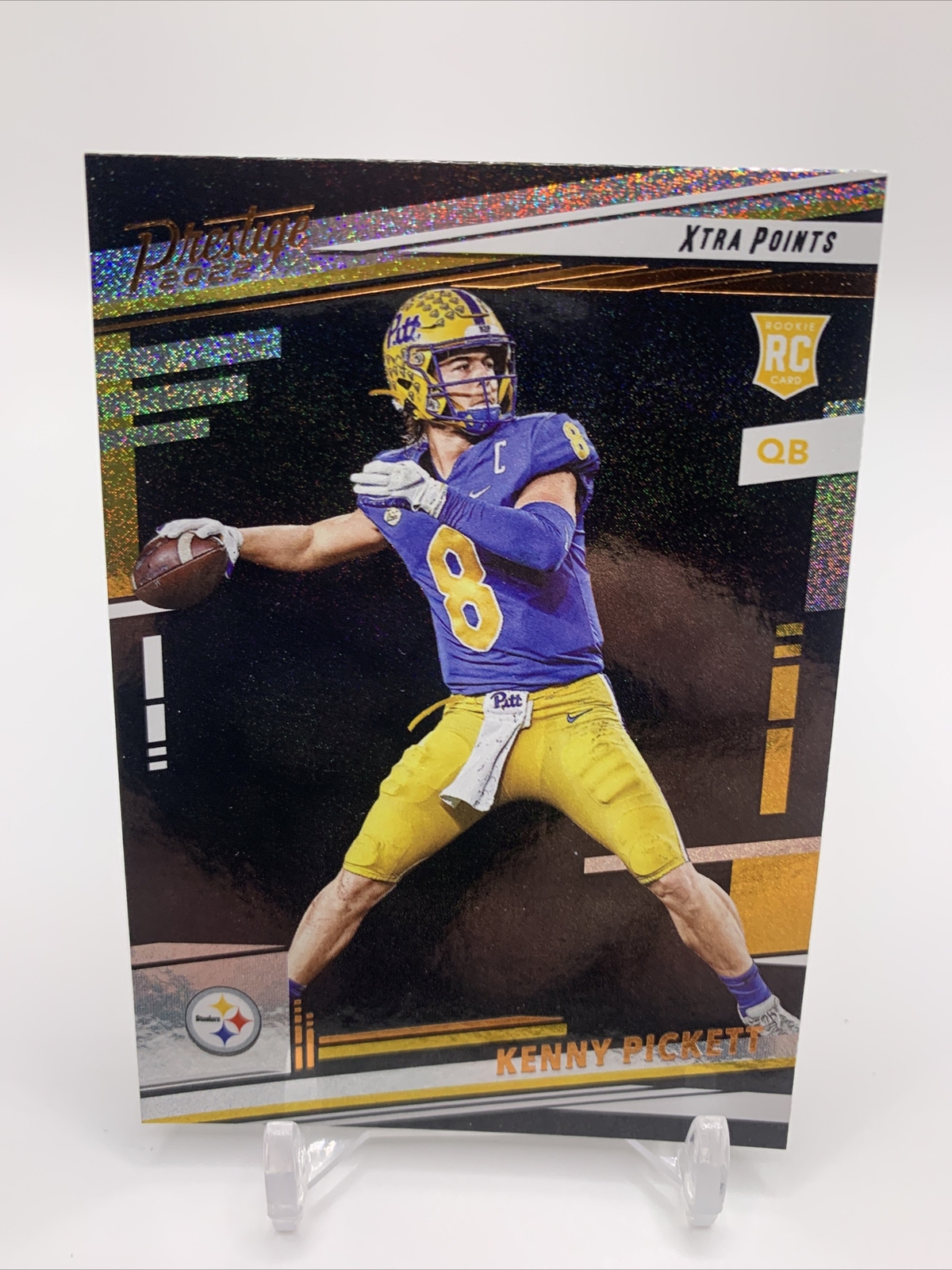 2022 Panini Prestige KENNY PICKETT Dots Xtra Points ROOKIE #301 Steelers RC