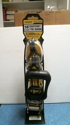 Atar trinquete ProGrip 16' de longitud con ganchos doble J (325600) FS Foto 1 de 4