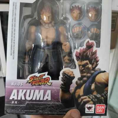 Figura de acción Bandai S.H.Figuarts Capcom Street Fighter No.5 "Gouki" juguete SHF nuevo Foto 1 de 4