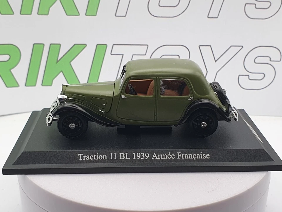 Citroen Traction Avant BL Armée (1939) Atlas 1/43 Verde - Immagine 1 di 2