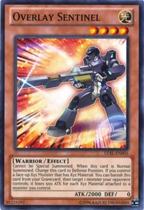 Tarjeta común Yu-Gi-Oh Overlay Sentinel LVAL-EN005 (U) nueva - Imagen 1 de 3