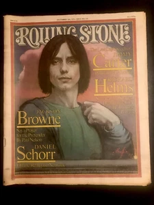 1976 #228 Rolling Stone Magazine ~ JACKSON BROWNE ~ No Label ~ Newsstand Copy - Picture 1 of 2
