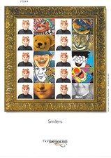 Cs-001 2000 "Stamp Show 2000" Customised Smilers Sheet