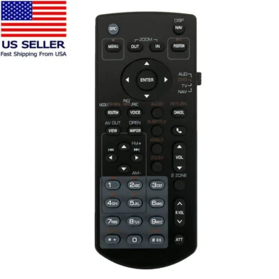 USA New Remote Control For Kenwood DDX5707S DDX-5707S DDX9707S Car DVD Receiver - Image 1 of 4