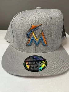Premier Procap Miami Marlins SnapBack Adjustable - Picture 1 of 3