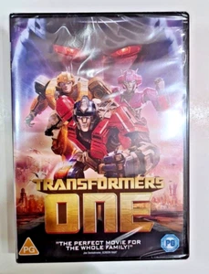 TRANSFORMERS ONE BRAND NEW SEALED GENUINE UK DVD - Imagen 1 de 2
