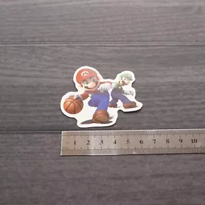 Super Mario Hoops 3 on 3 | Calcomanía pegatina de baloncesto Mario Luigi | Nintendo - Imagen 1 de 3
