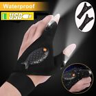 2x Waterproof LED Flashlight Glow Gloves Finger Light Gloves Outdoor Camping