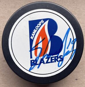 Shane Doan - Phoenix Coyotes - Signed Official Kamloops Blazers Puck