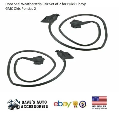 门后备箱密封皮革套装适用于 1978 - 1988 雪佛兰 El Camino 底座标准 — 第 1/3 张图片