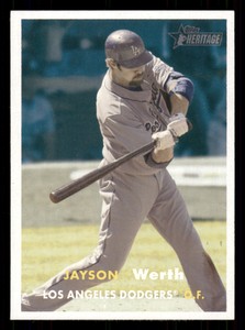 2006 Topps Heritage Jayson Werth #361  Los Angeles Dodgers
