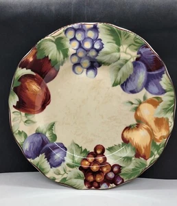 Piatto da portata Napa Valley modello Noble Excellence frutta bordo smerlato 11" - Foto 1 di 6