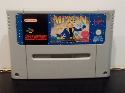 Young Merlin Super Nintendo loose Fah - Photo 1/2