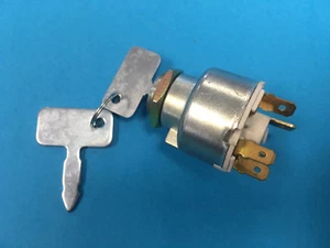 Fits Ford Tractor Gas Ignition Key Switch 2000 2600 3600 3000 4000 C5NN11N572A - Picture 1 of 2