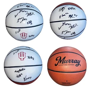 2023-2024 Indiana Hoosiers Team Signed Basketball Autographed Auto Kel’el Ware - Picture 1 of 5