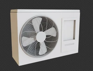 Custom Air Conditioner for 6 Inch 1:12 figures diorama SCI FI and others - Picture 1 of 2