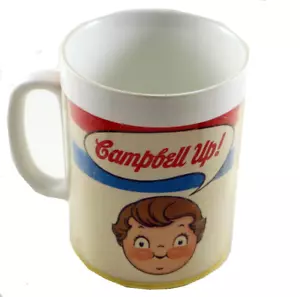 Vtg West Bend Thermo-Serv Campbell's Campbell Up! Plastic Mug - Kids' Faces - Picture 1 of 1