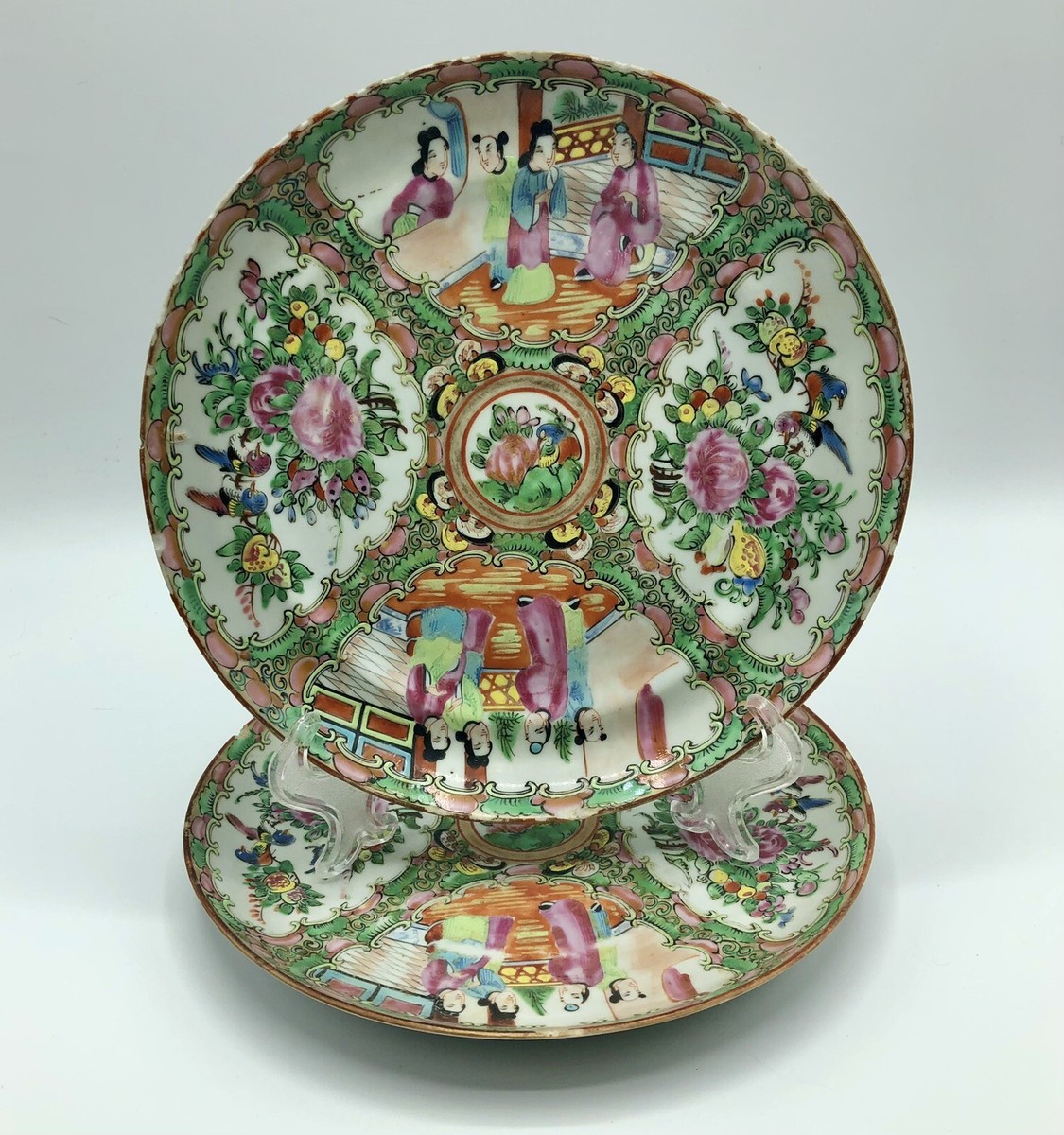 antique rose medallion products for sale | eBay