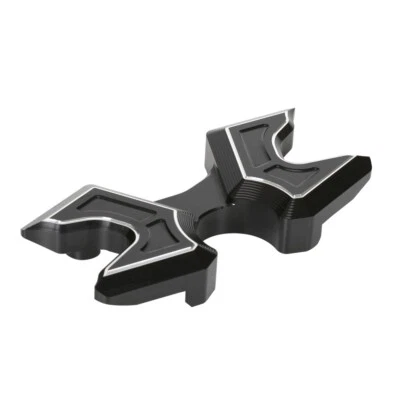 For SUZUKI HAYABUSA GSX1300R 2022+ Black Triple Tree Top Upper Fork Bridge - Image 1 of 4