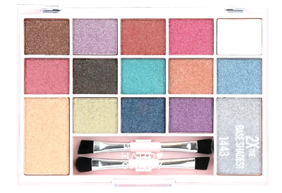 Hard Candy Look Pro! Paleta de sombras de ojos ~ Don't Dull My Shine con pinceles #1443 Foto 1 de 3