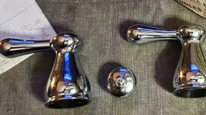 Delta Leland Metal Lever Handle Set- New - Picture 1 of 4