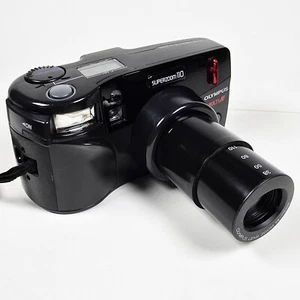 Olympus Infinity SuperZoom 110 (US 3000) w/38-110 35mm Camera w/ Strap & Manual - Picture 1 of 9