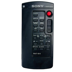 Sony RMT-814 Remote Controller Black Wireless Control - Picture 1 of 6