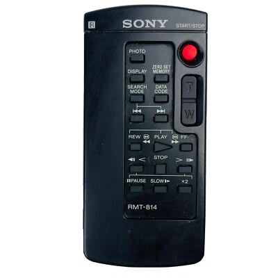 Sony RMT-814 Remote Controller Black Wireless Control - Image 1 of 4