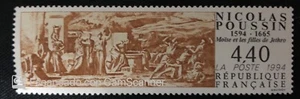 SMI) 1994. France. 400th Anniversary of the Birth of Nicolas Poussin. Mnh. - Picture 1 of 1