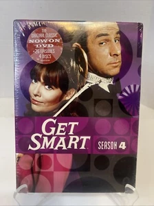 Get Smart Season 4 (DVD 1968) NEW SEALED 26 Episodes 4 Disc Don Adams Mel Brooks - Picture 1 of 2