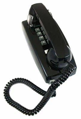 Cortelco 2554-VOE-BK 255400-voe-20md Pared Valueline Voe Negro Foto 1 de 3