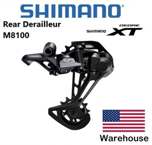 Shimano XT RD-M8100 SGS 12 Speed Rear Derailleur Long Cage MTB RD M8100 - Picture 1 of 4