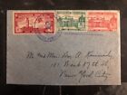 1932 St Domingo Dominican Rep First Flight Cover FFC To New York USA