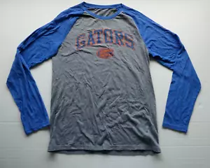 Florida Gators 3/4 Sleeves Shirt, Gray/Blue/Orange, Size Medium (M), Pre-Owned - Picture 1 of 13