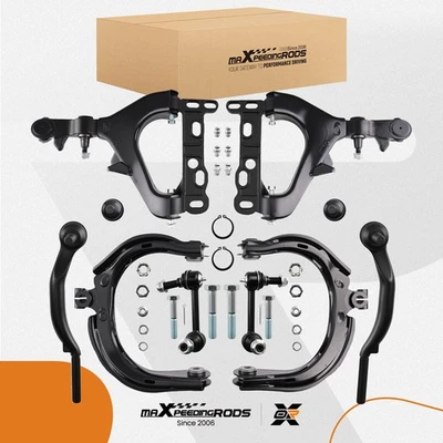 10x Complete Front Control Arms Suspension Kit for Chevy Trailblazer GMC Envoy - Image 1 of 4