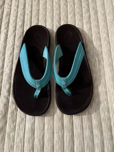 Sandalias de mujer Olukai Ohana azul brillante talla 9 - Imagen 1 de 6