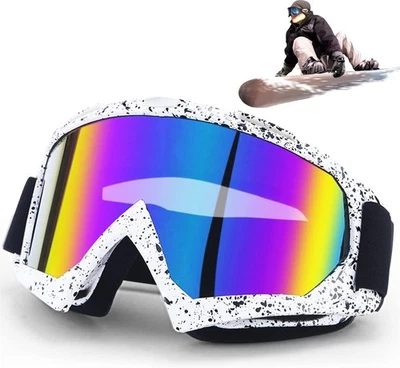 MIT DONGZQAN Motocross Brille, Ski Brille, Motorradbrille, Skibrille, Crossbrille