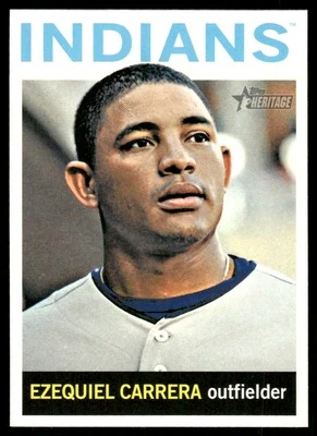 2013 Topps Heritage #362 Ezequiel Carrera - Image 1 of 2