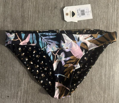 NUEVO CON ETIQUETAS BILLABONG MUJER TROPICAL LUNA REVERSIBLE BIKINI PARTE INFERIOR TALLA 8 Foto 1 de 2