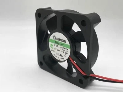 NEW SUNON KDE2405PFVX 5010 24V 2.2W 5CM Cooling fan - Image 1 of 3