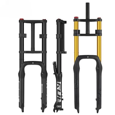 Horquilla delantera doble hombro Snow Fat Bike 20/26 pulgadas MTB E-bike Foto 1 de 4